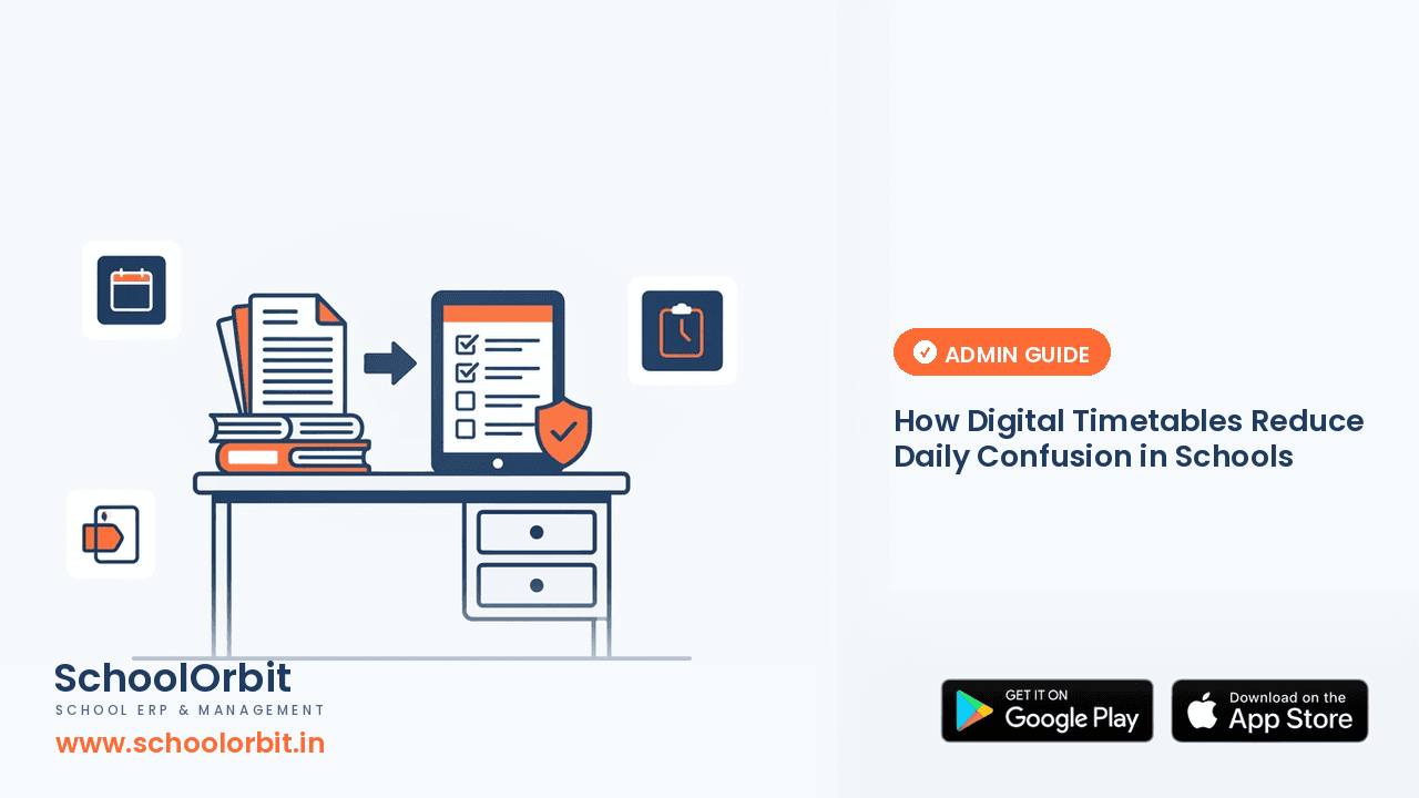 How Digital Timetables Reduce Daily Confusion in Schools