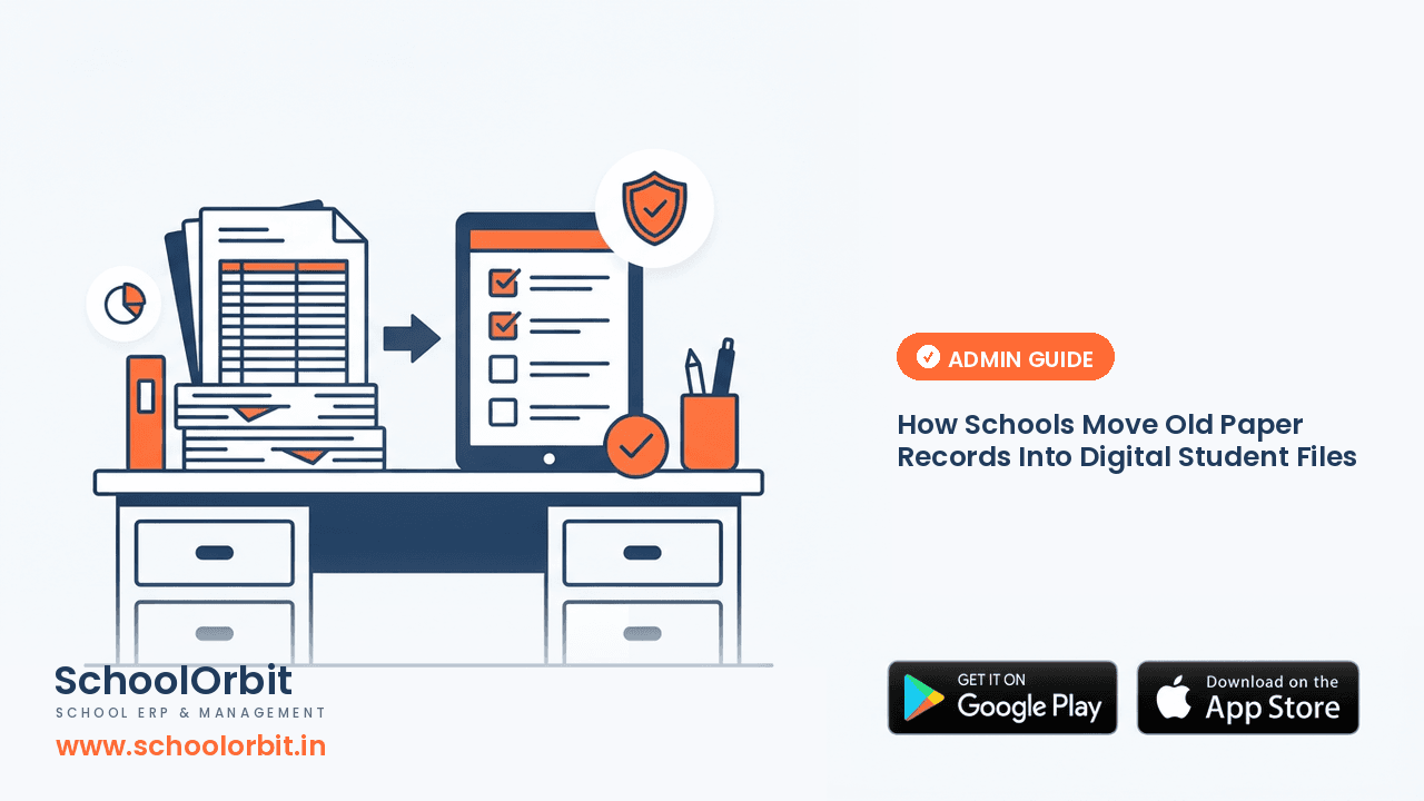 How Schools Move Old Paper Records Into Digital Student Files