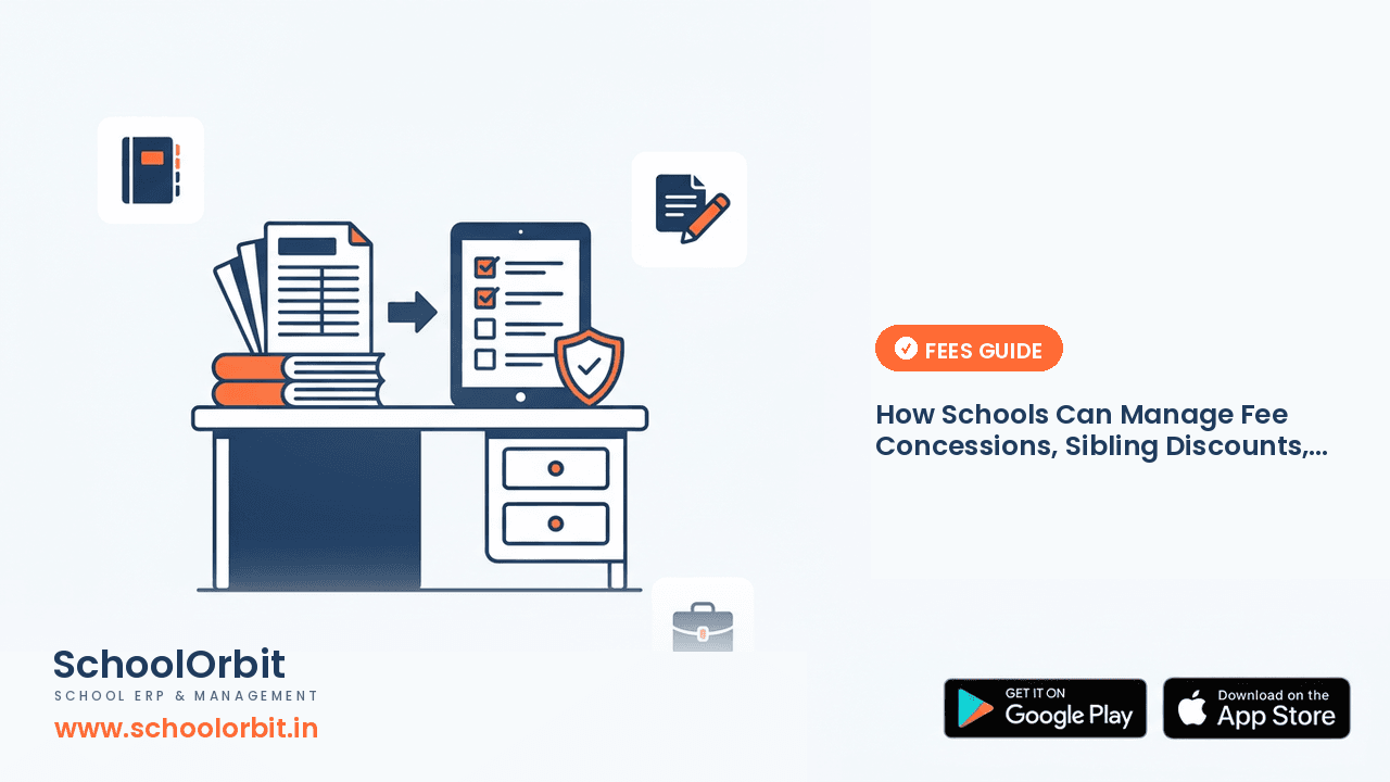 How Schools Can Manage Fee Concessions, Sibling Discounts, and Scholarships Fairly