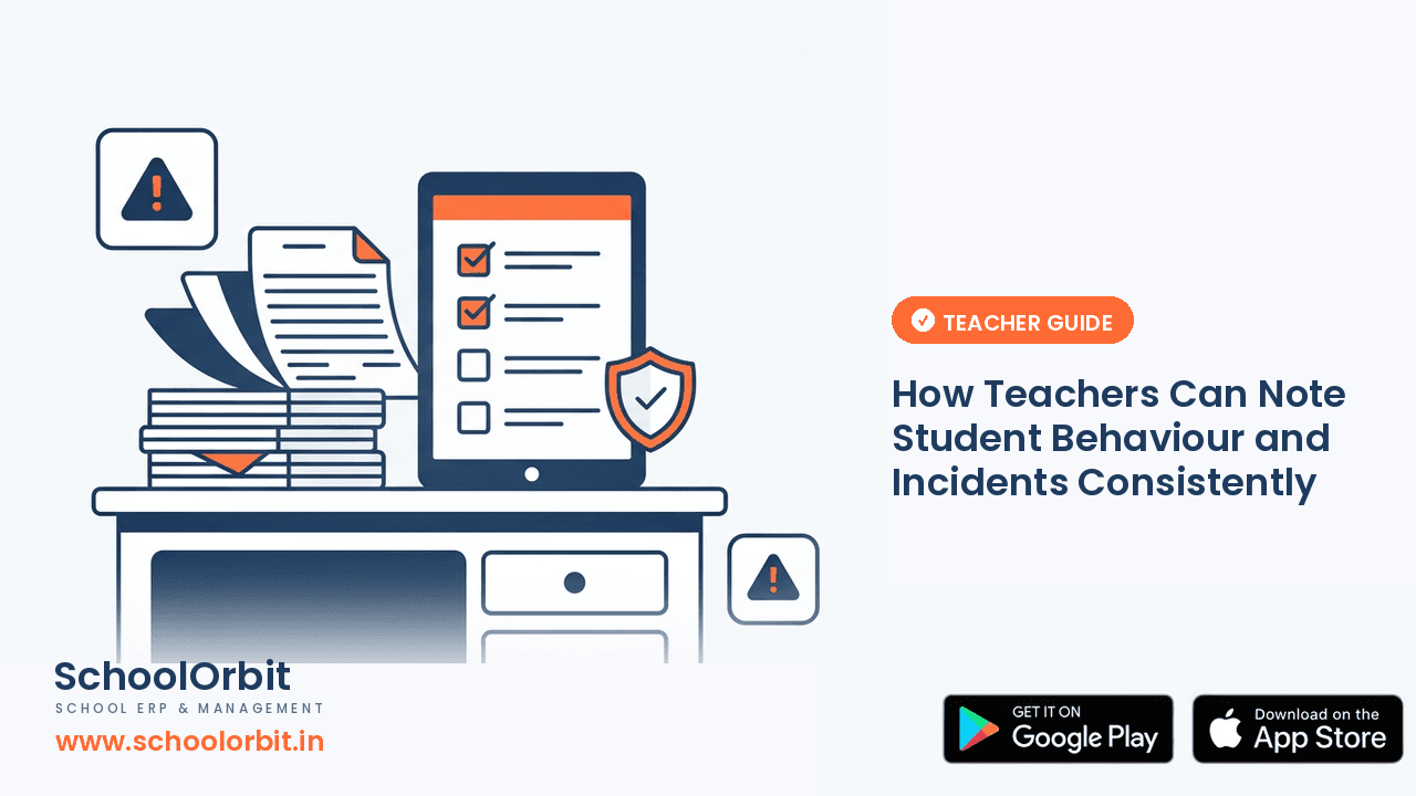 How Teachers Can Note Student Behaviour and Incidents Consistently